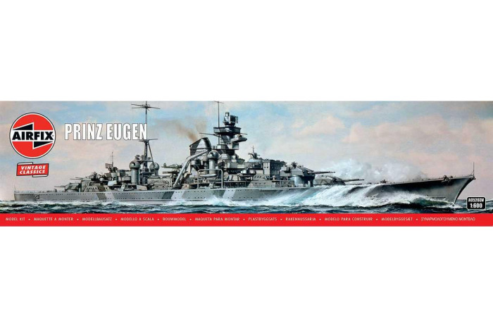 Classic Kit VINTAGE loď A05203V - Prinz Eugen (1:600)