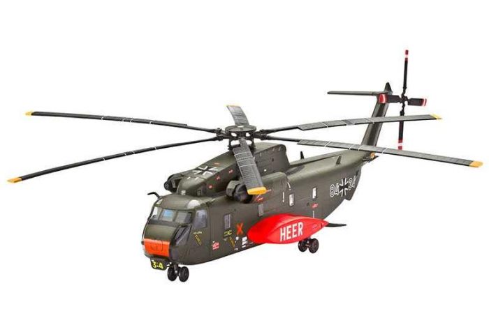 ModelSet vrtulník 64858 - CH-53G Heavy Transport Helicopter (1:144)