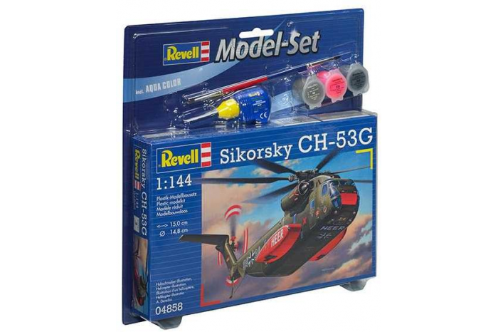 ModelSet vrtulník 64858 - CH-53G Heavy Transport Helicopter (1:144)