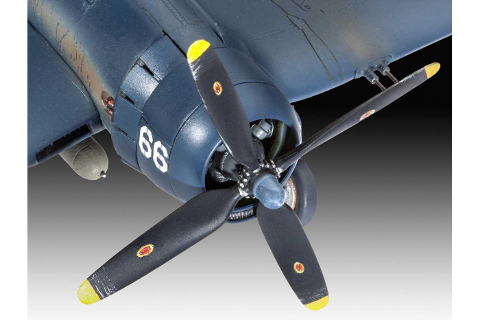Plastic ModelKit letadlo 03955 - F4U-4 Corsair (1:72)