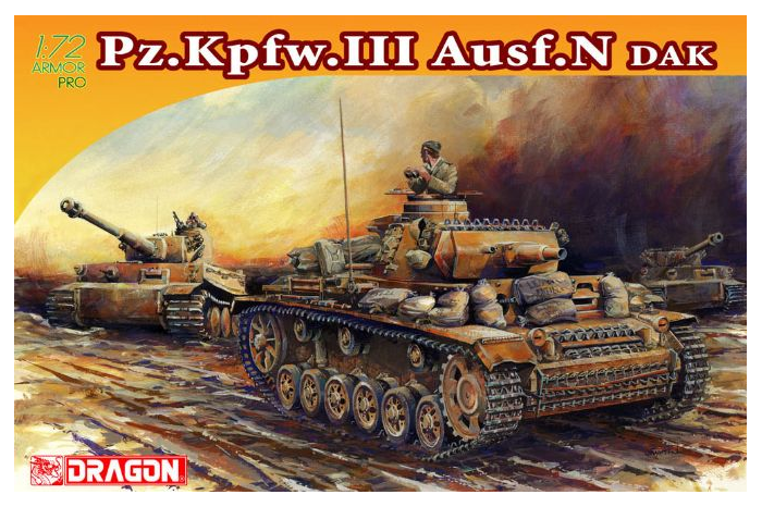 Pz.Kpfw. III Ausf. N DAK (1:72) - 7386