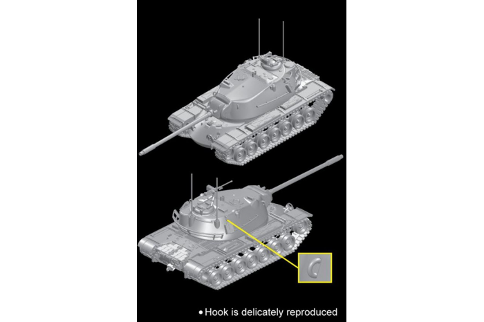 M103A1 HEAVY TANK (1:72) - 7519