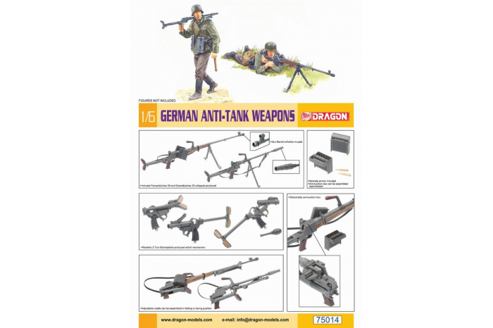 1/6 GERMAN ANTI-TANK RIFLE (1:6) - 75014