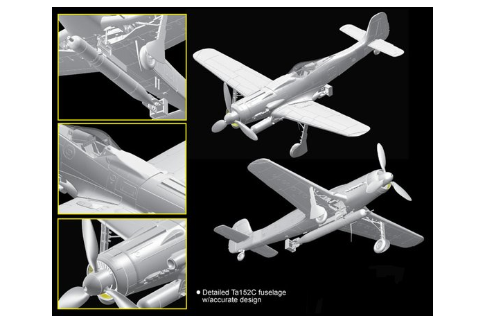 FOCKE -WULF Ta 152- C1/R14 (1:48) - 5573