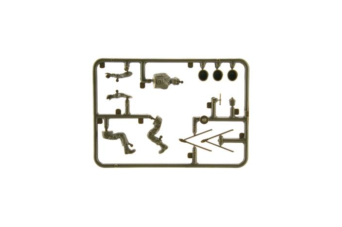 Model Kit military 0314 - Willys MB Jeep with Trailer (1:35)