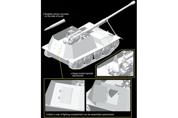 ARDELT-RHEINMETALL 8,8 PaK 43 WAFFENTRÄGER (1:35) - 6728