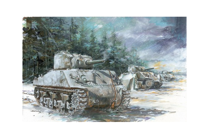 SHERMAN M4A3 105mm (1:72) - 7274