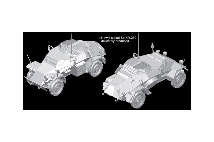 Sd.Kfz.260 KLEINER PANZERFUNKWAGEN (1:72) - 7446
