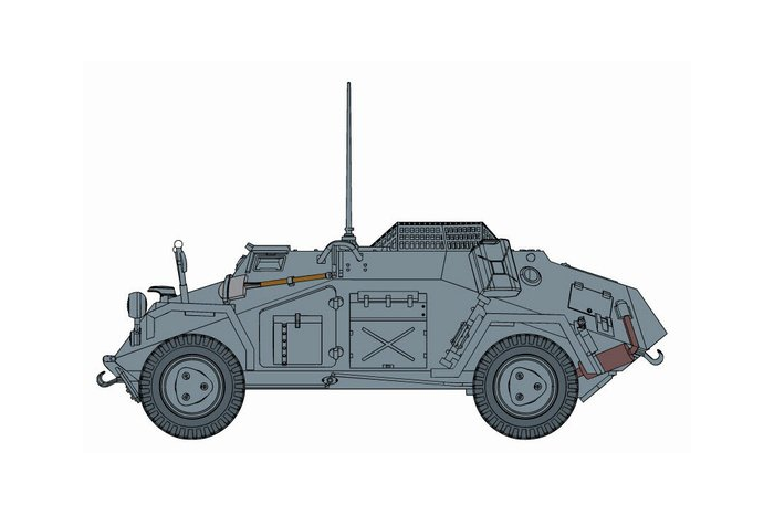 Sd.Kfz.260 KLEINER PANZERFUNKWAGEN (1:72) - 7446