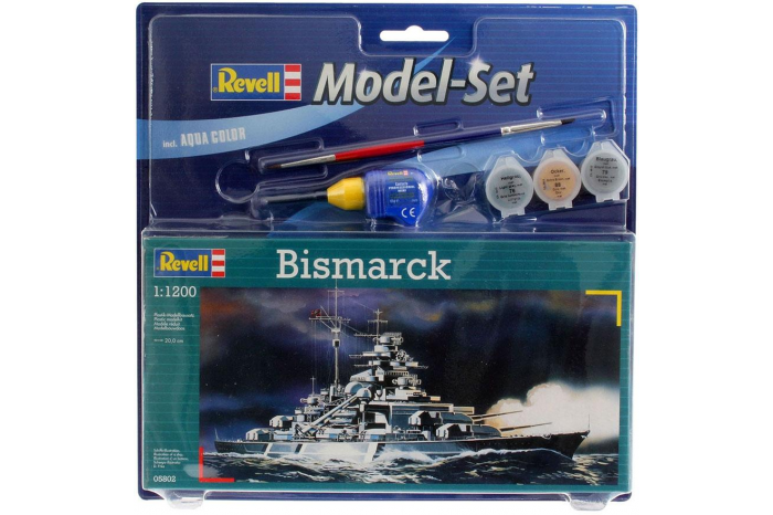 ModelSet loď 65802 - Bismarck (1:1200)