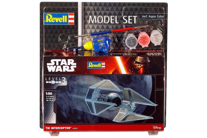 ModelSet SW 63603 - TIE Interceptor (1:90)