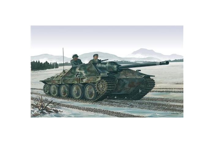 Model Kit military 7057 - JAGDPANZER 38(t) HETZER (1:72)