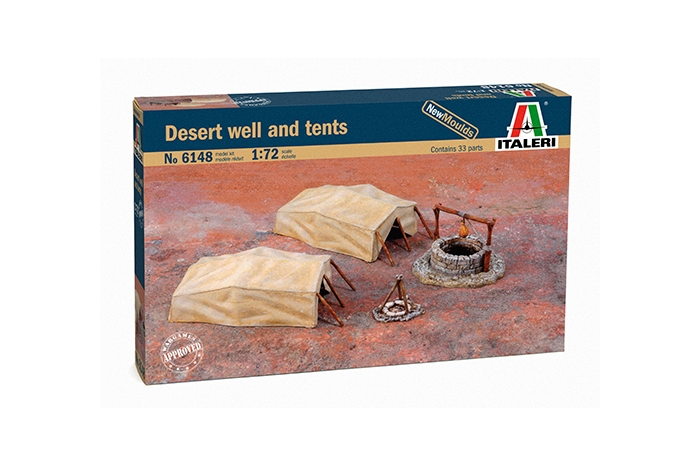 Desert Well and Tents (1:72) - 6148