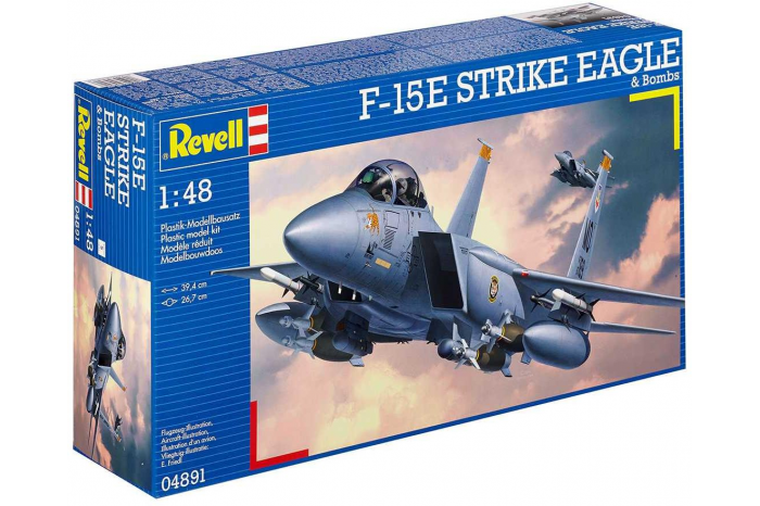 Plastic ModelKit letadlo 04891 - F-15E Strike Eagle (1:48)