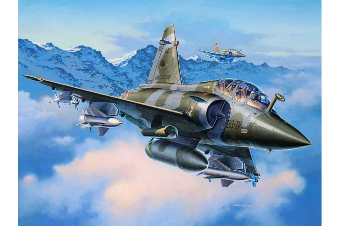 Plastic ModelKit letadlo 04893 - Mirage 2000D (1:72)
