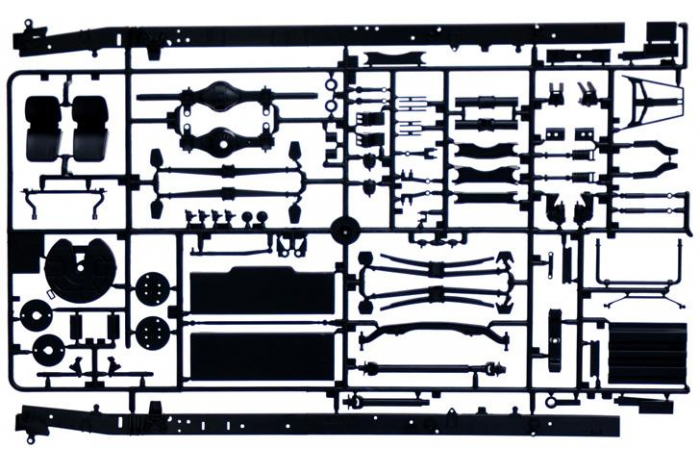 Model Kit auto 3912 - MAGIRUS DEUTZ 360M19 CANVAS (1:24)