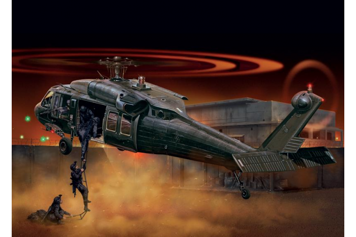 Model Kit vrtulník 2706 - UH-60/MH-60 "NIGHT RAID" (1:48)
