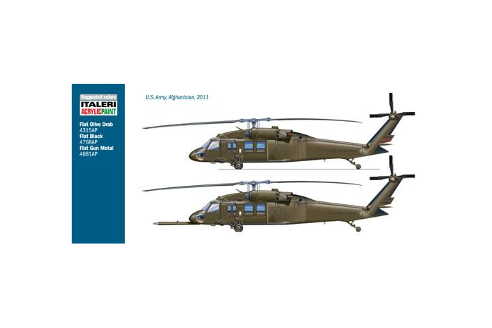 Model Kit vrtulník 2706 - UH-60/MH-60 "NIGHT RAID" (1:48)
