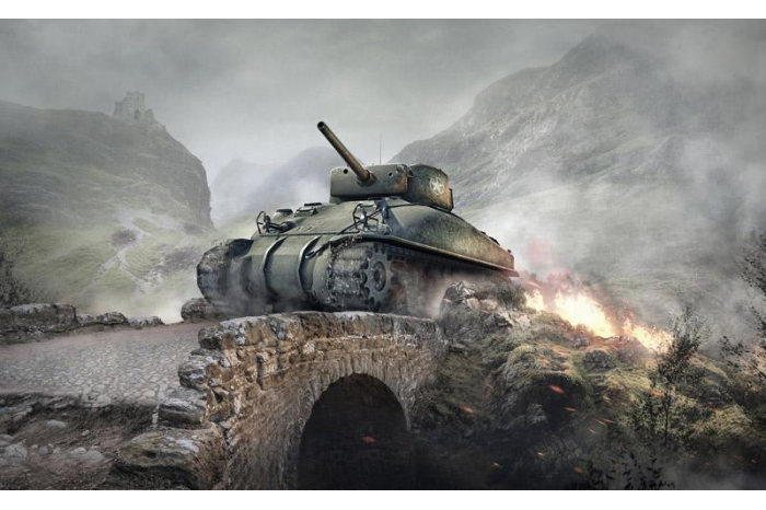 Model Kit World of Tanks 36503 - M4 SHERMAN (1:35)