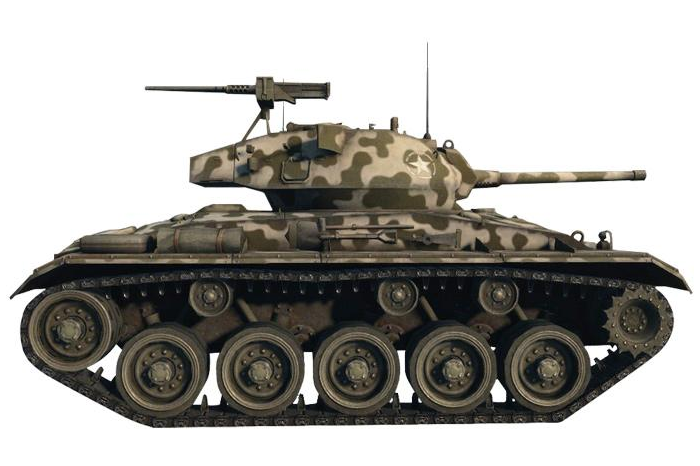 Model Kit World of Tanks 36504 - M24 CHAFFEE (1:35)