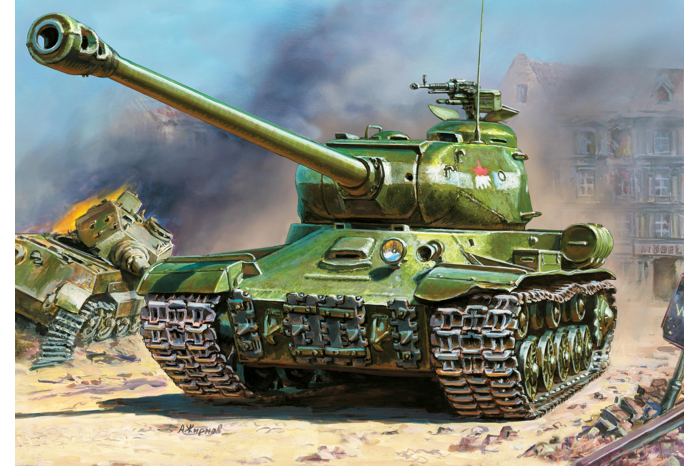 Model Kit tank 3524 - Josef Stalin-2 Soviet Heavy Tank (1:35)