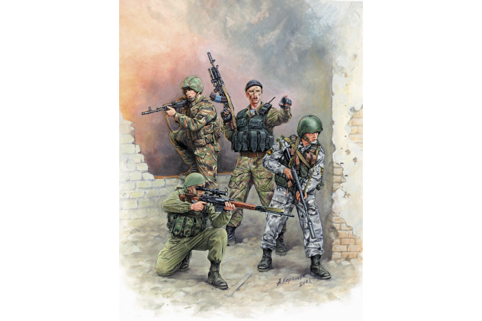 Model Kit figurky 3561 - Russian Special Forces (1:35)
