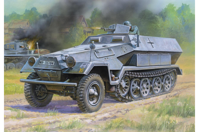 Model Kit military 3572 - Hanomag Sd.Kfz.251/1 Ausf.B (1:35)
