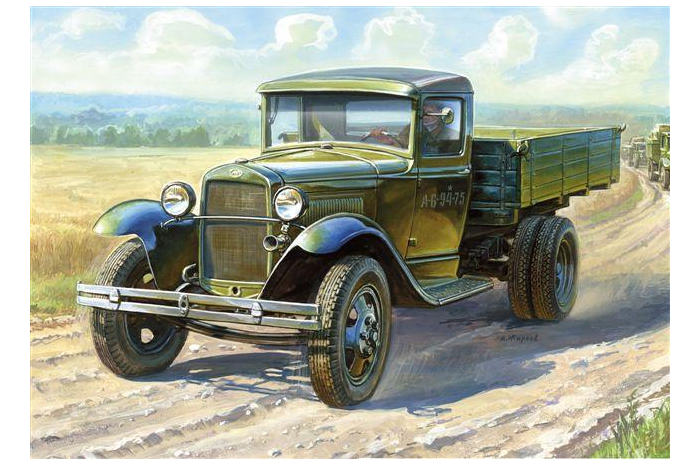 Model Kit military 3602 - GAZ-AA (1:35)