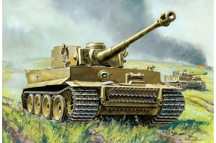 Model Kit tank 3646 - Tiger I Early (Kursk) (1:35)