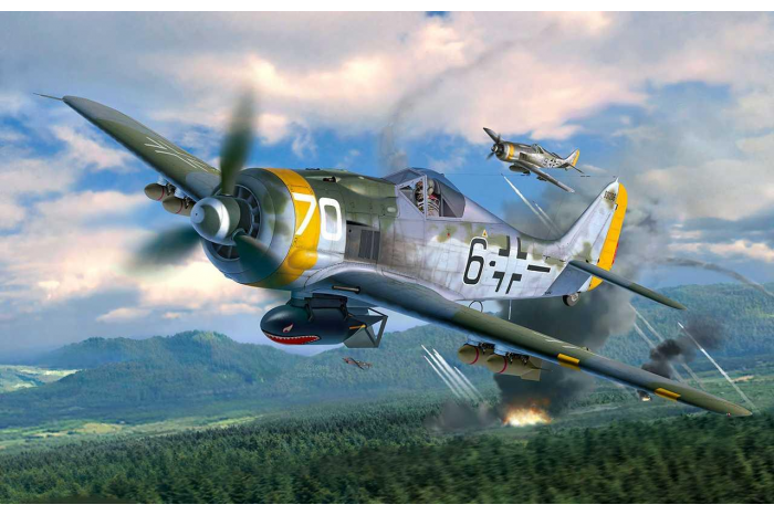 Plastic ModelKit letadlo 04869 - Focke Wulf Fw190 F-8 (1:32)