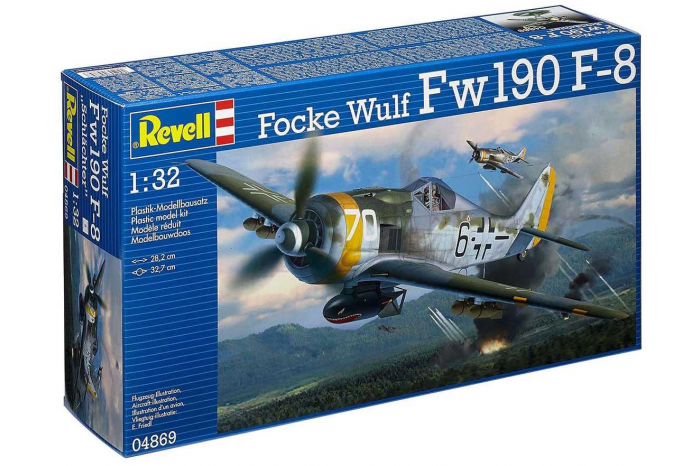 Plastic ModelKit letadlo 04869 - Focke Wulf Fw190 F-8 (1:32)