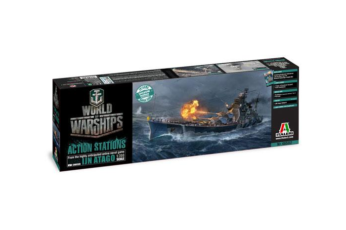 Model Kit World of Warships 46502 - IJN ATAGO (1:700)