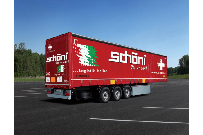 Model Kit návěs 3918 - Curtainside Trailer (1:24)