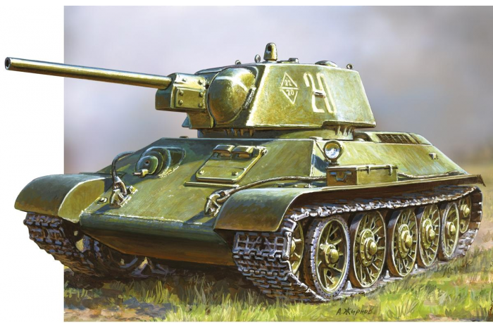 Snap Kit tank Z5001 - T-34/76 (1:72)