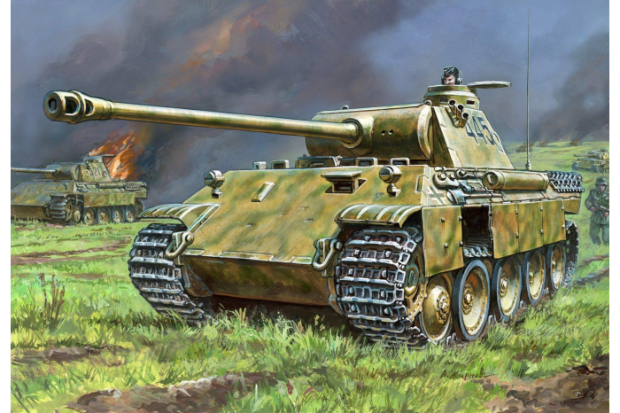 Snap Kit tank 5010 - Panzerkampfw.V Panther Ausf.D (1:72)