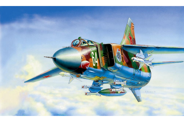 Model Kit letadlo 7218 - MIG-23 MLD Soviet Fighter (re-release) (1:72)
