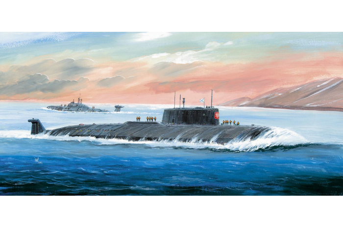 Model Kit ponorka 9007 - Nuclear Submarine APL "Kursk" (1:350)