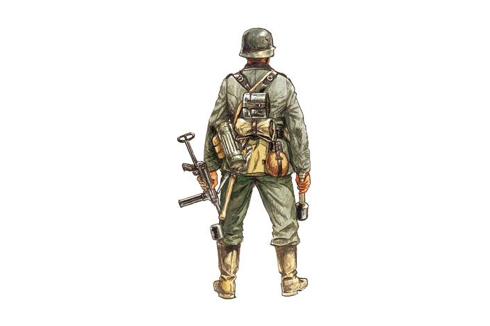 Model Kit figurky 6033 - WWII - GERMAN INFANTRY (1:72)