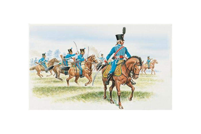 Model Kit figurky 6008 - FRENCH HUSSARS (NAP. WARS) (1:72)