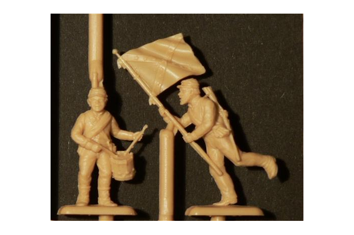 Model Kit figurky 6014 - CONFEDERATE INFANTRY (AMERICAN CIVIL WAR) (1:72)