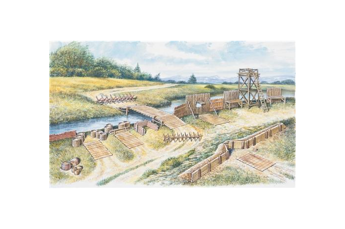 Model Kit doplňky 6030 - BATTLEFIELD ACCESSORIES SET (1:72)