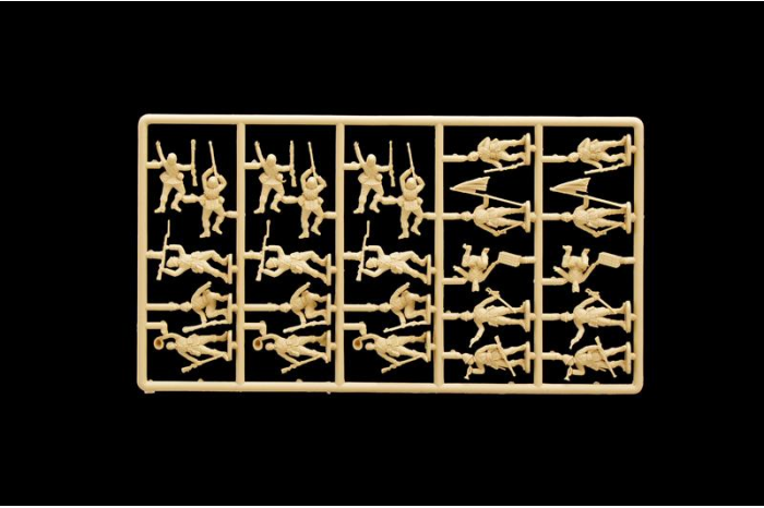 Model Kit figurky 6050 - ZULU WARS - BRITISH INFANTRY (1:72)