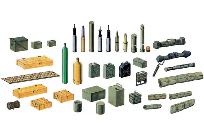 Model Kit doplňky 6423 - MODERN BATTLE ACCESSORIES (1:35)