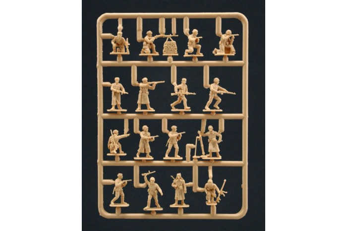 Model Kit figurky 6069 - WWII -RUSSIAN INFANTRY (WINTER UNIF) (1:72)