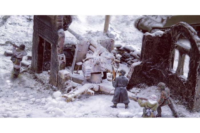 Model Kit diorama 6113 - BATTLE OF BASTOGNE (1:72)