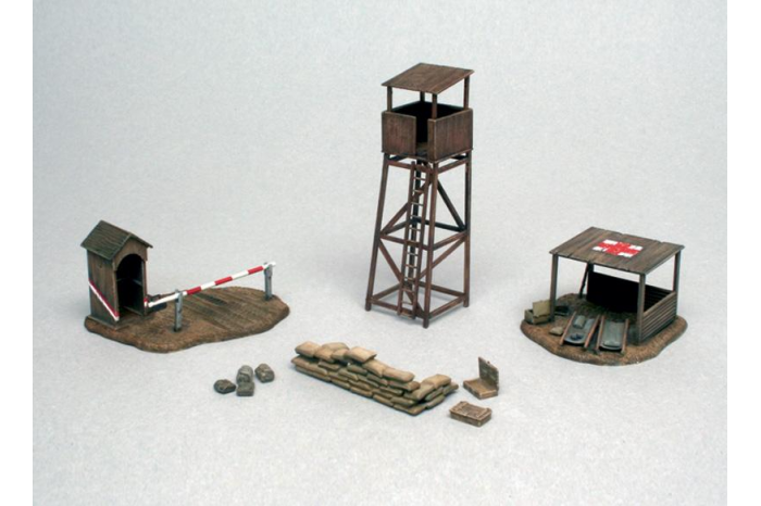 Model Kit budova 6130 - BATTLEFIELD BUILDINGS (1:72)