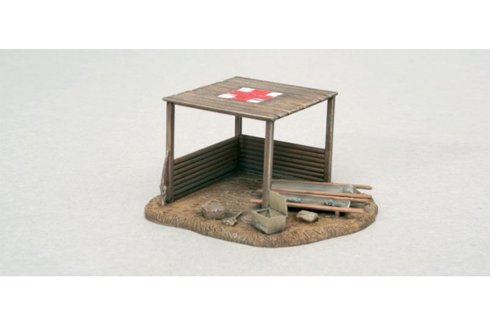 Model Kit budova 6130 - BATTLEFIELD BUILDINGS (1:72)