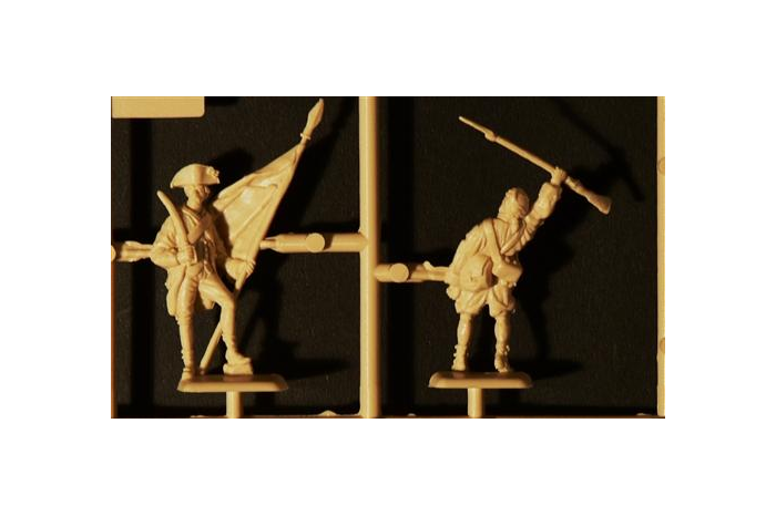 Model Kit figurky 6060 - AMERICAN INFANTRY (AM.INDEP.WARS 1776 ) (1:72)