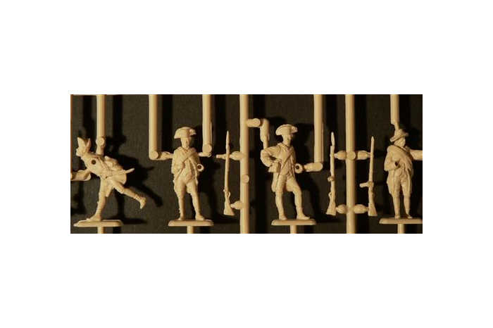 Model Kit figurky 6060 - AMERICAN INFANTRY (AM.INDEP.WARS 1776 ) (1:72)