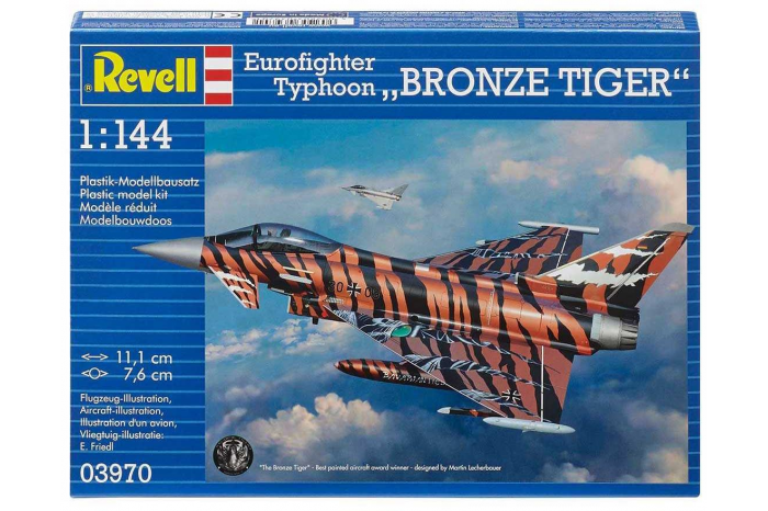 Plastic ModelKit letadlo 03970 - Eurofighter "Bronze Tiger" (1:144)
